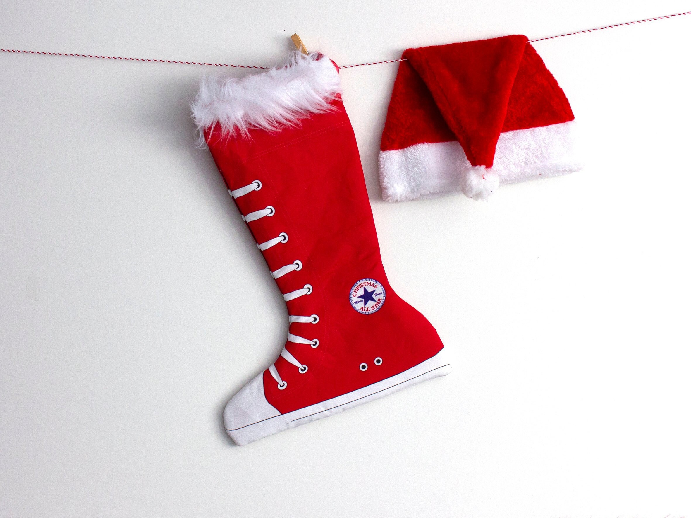 converse christmas stocking