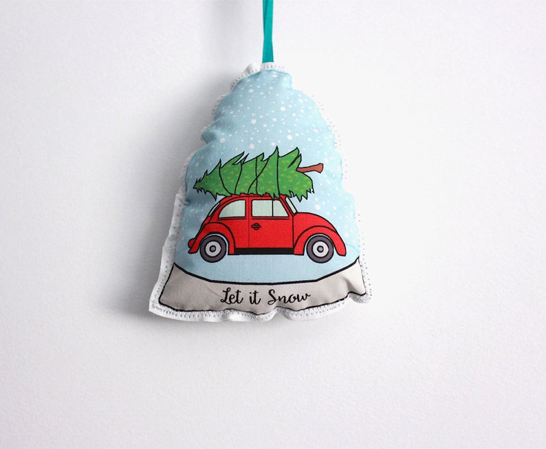 gifts under 10 Holiday tree decoration Christmas Ornament Car ornament