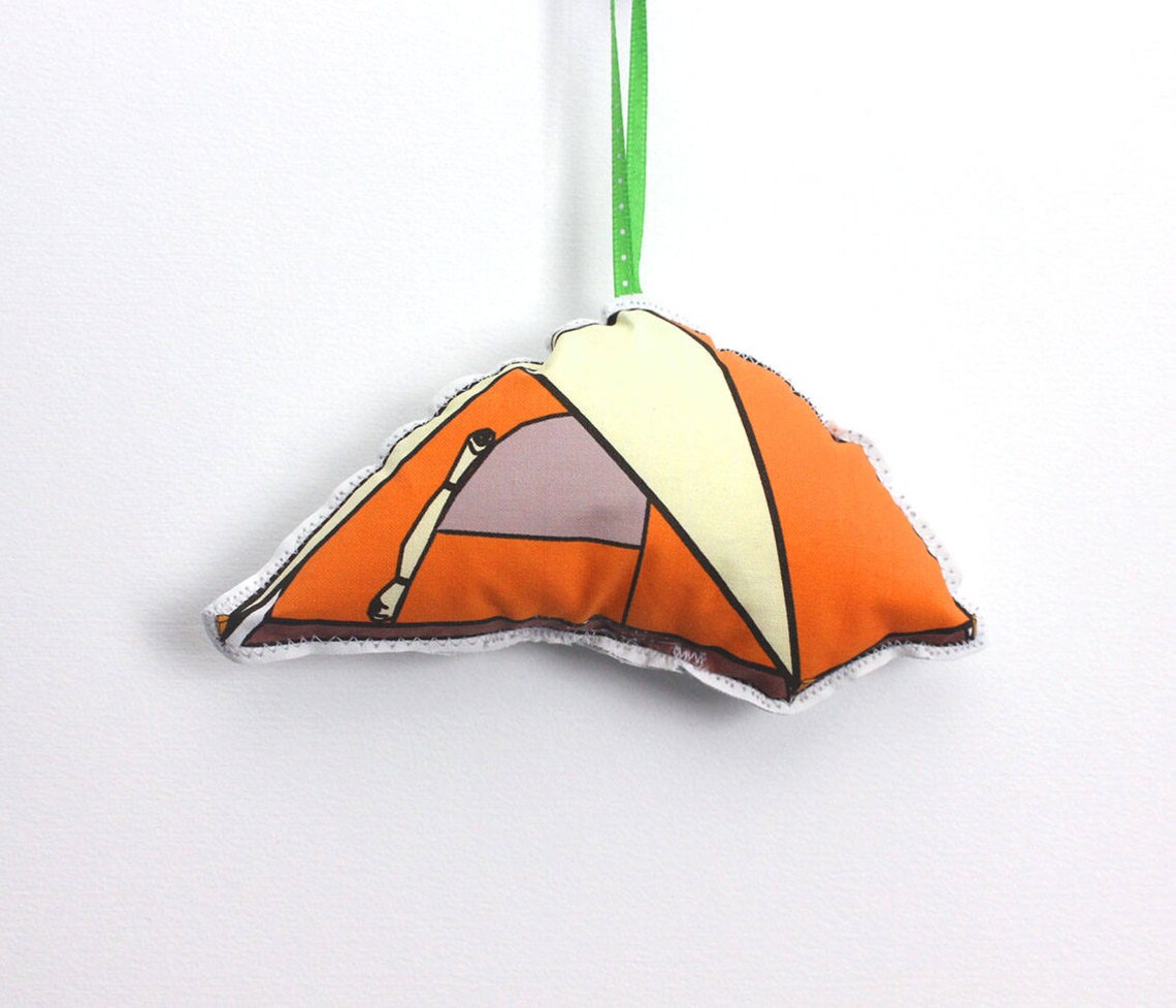 Camping Ornament Tent Christmas Ornaments Tree decoration Etsy