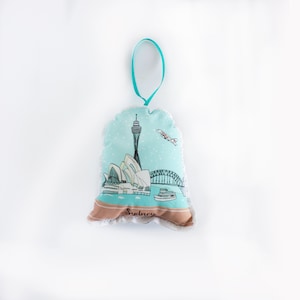 Sydney snow globe ornament:  Australia ornament