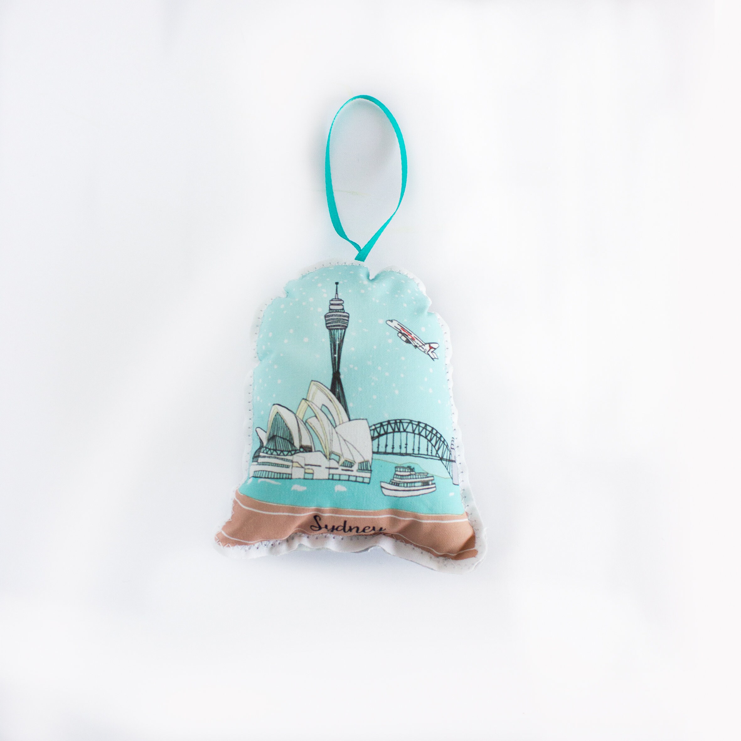 Sydney snow globe ornament:  Australia ornament