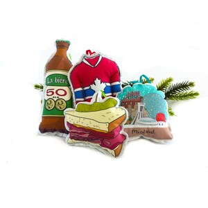 Sandwich ornament: Christmas ornaments- Montreal smoke meat image 6