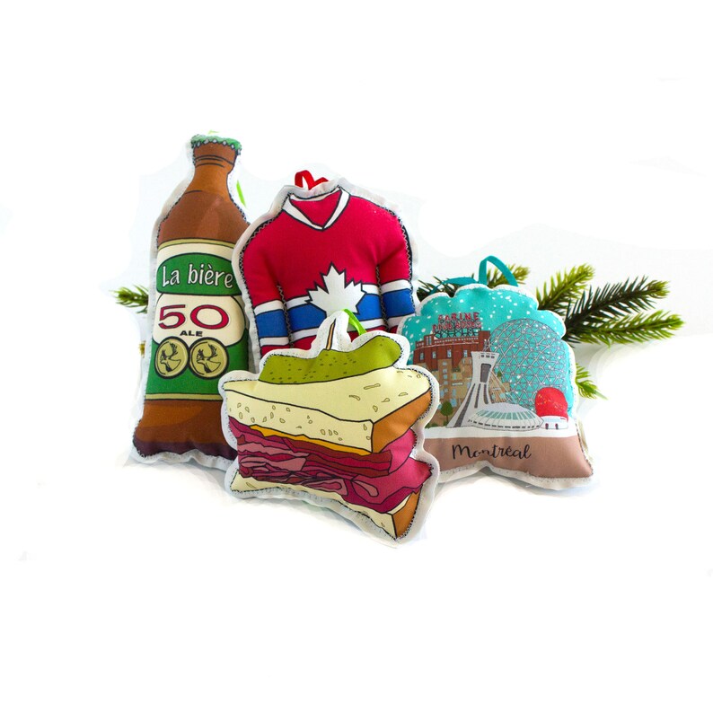Sandwich ornament: Christmas ornaments- Montreal smoke meat image 6