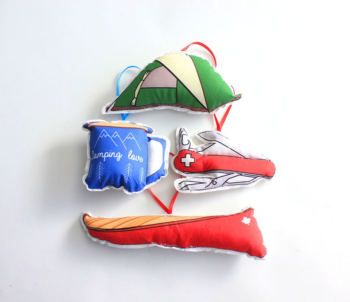 Camping Ornament Tent Christmas Ornaments Camping Lover Gift Etsy