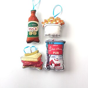 Sandwich ornament: Christmas ornaments- Montreal smoke meat image 4