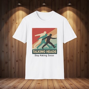 Vintage Talking Heads T-Shirt,Making Sense Talking Head Shirt,Gift for Music Lovers,Retro Talking Heads T-Shirt