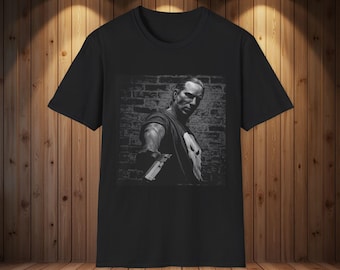 The Punisher Skull-T-shirt, uniseks katoenen softstyle-T-shirt, casual streetwear