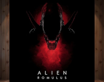 Alien Romulus Movie Poster, Matte Vertical Print