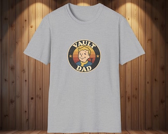 Vault Dad-T-shirt,grappig gamershirt