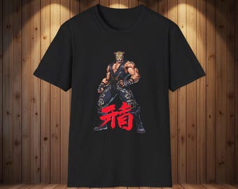 Tekken King-T-shirt, Mishima Industries, cadeau Japanse anime-gamer