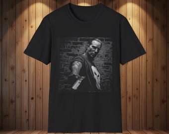 Camiseta The Punisher Skull, unissex, algodão macio, para uso casual.