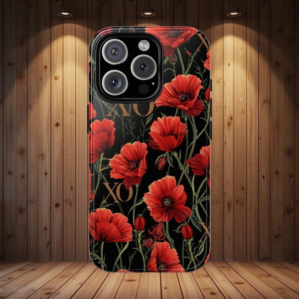 Xo Poppy Phone Case - Etsy