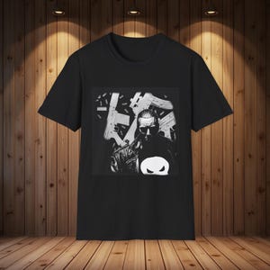Punisher T-Shirt, Männer und Frauen Größen, Comic-Fan Geschenk, Freizeitkleidung, Grafik Tee,
