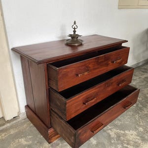 Vintage Jak Holz Kommode: Rustikale Bauernhaus Schlafzimmer Lagerung