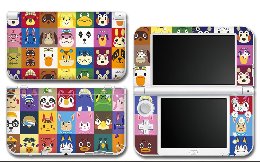 3ds Cover Sticker DIY New 3ds Nds Sticker Full Model Series, New 3ds 2ds Nds Ndsi Skin ...