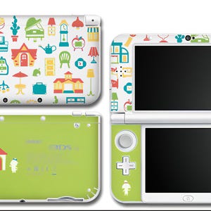 Pegatinas DIY para la nueva 3ds nds, serie completa de modelos, nuevas 3ds 2ds nds ndsi Skin, película protectora y carcasas de anime de dibujos animados hechas a mano, funda transparente