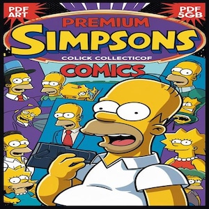 Premium Cartoon Comics Digital Collection – Fan-Made Archive (5GB) | Classic Cartoon Comic Bundle | Instant Download