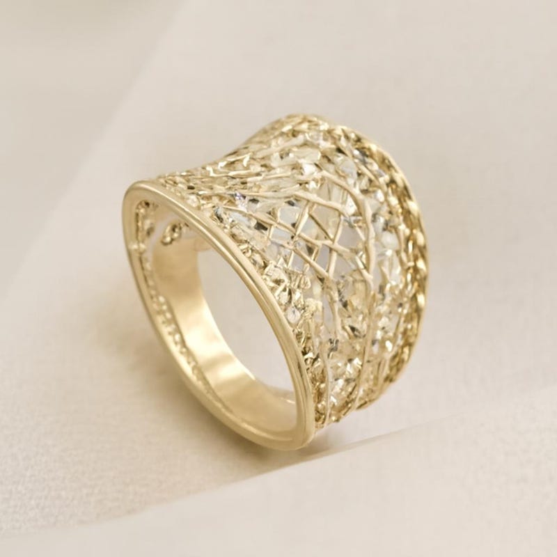Filirgree Rings Filigree Ring - Etsy