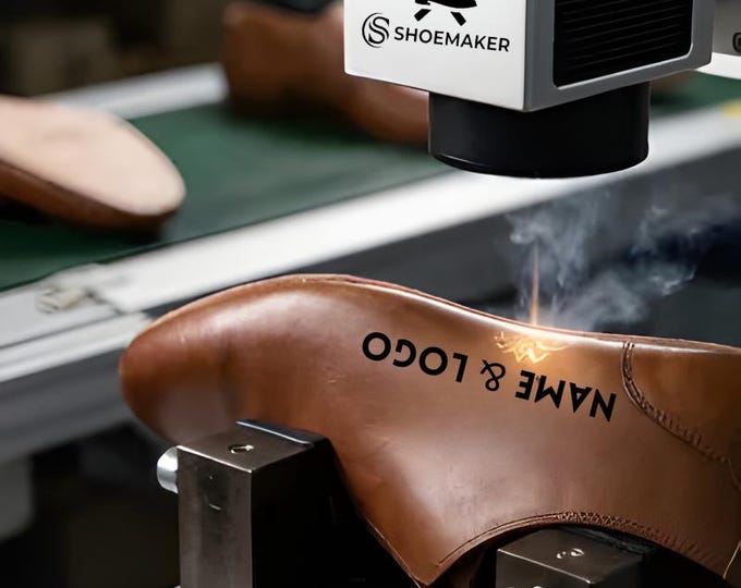 Handmade Leather Dress Shoes – Custom Name & Logo Engraved Formal Footwear