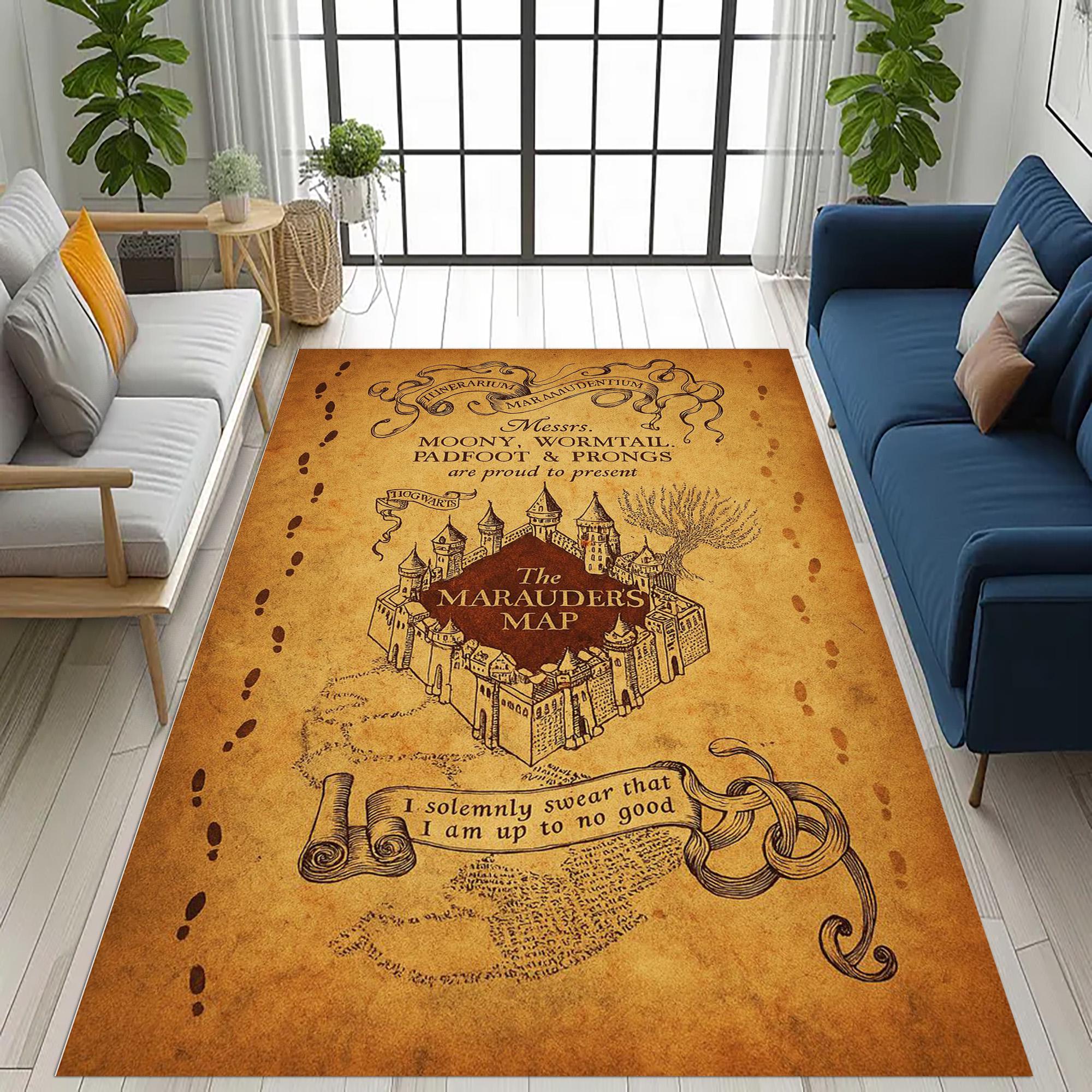 Marauder's map rug - Etsy 日本