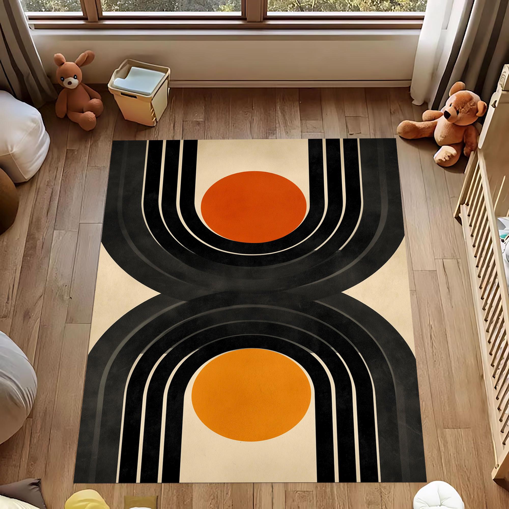 vintage ヴィンテージ　ラグ　幾何学模様　ミッドセンチュリー バウハウス vintage ヴィンテージ ラグ 幾何学模様 ミッドセンチュリー バウハウス