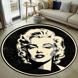 Marilyn Monroe Rug - Etsy