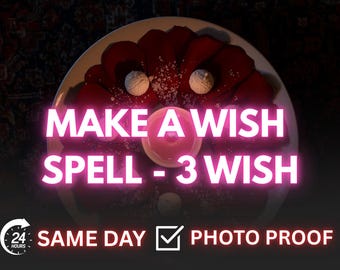 Make A Wish Spell – Wish Manifestation Ritual, Manifest Dreams, Goals & Deep Desires Fast