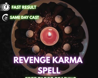 Karma Revenge Spell Casting, Energy Reversal & Negativity Return Ritual, Powerful Karmic Justice Spell