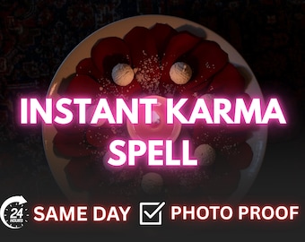 Insta Karmic Justice Spell – Return Negative Energy & Restore Spiritual Balance