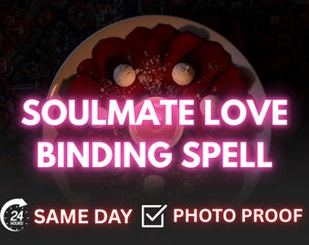 Soulmate Love Binding Spell – Deep Devotion, Attraction & Romantic Connection Ritual