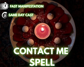Contact Me Now Spell - Get Them To Text, Call & Message You Back