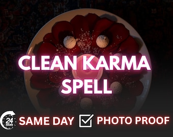 Clean Karma Spell – Karmic Reset, Energy Clearing & Spiritual Balance