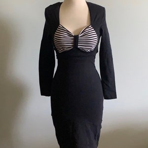 Vintage 1980s tube dress