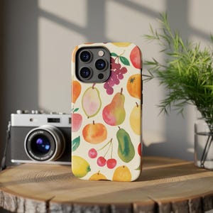 Farmers Market Collage Phone Case Sage Green Preppy Aesthetic Scrapbook iPhone
