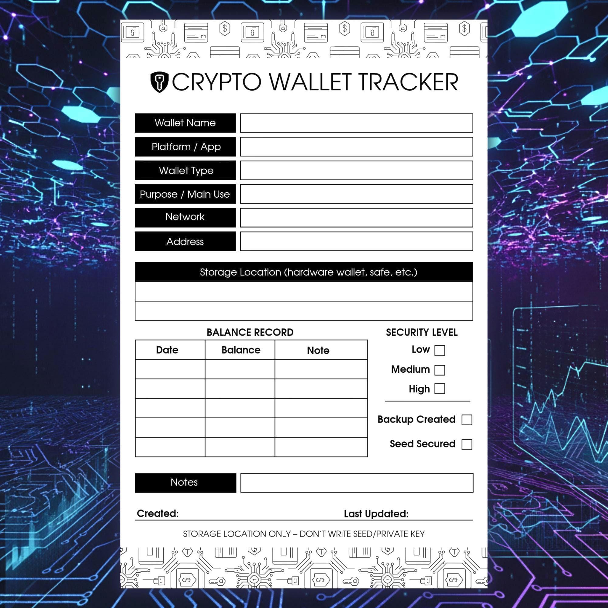 Ethereum Paper Wallet - Etsy