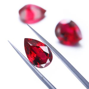 Lab Grown Ruby Loose Gemstone, Synthetic Pink Ruby, Lab Created Gemstone, Custom Ruby Stone for Engagement Ring, Gemstone for Making Jewelry