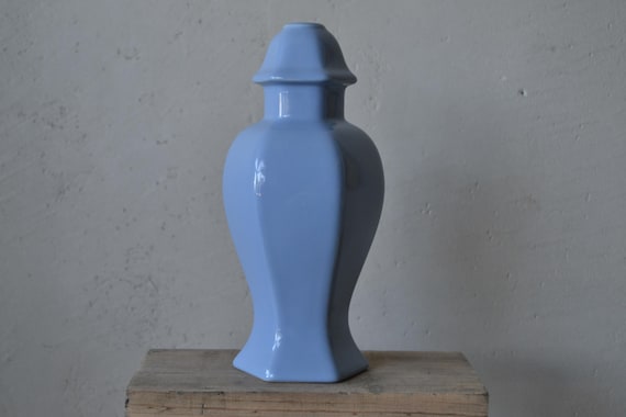 Vintage French Ceramic Lamp Base – 25cm - Mid Century Minimalist Lighting