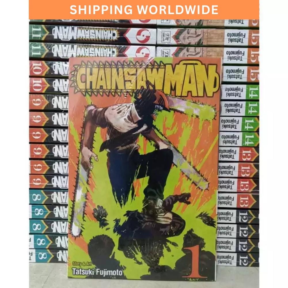 Chainsawman Manga Comic Book Volume 1-21 Full Set English Version