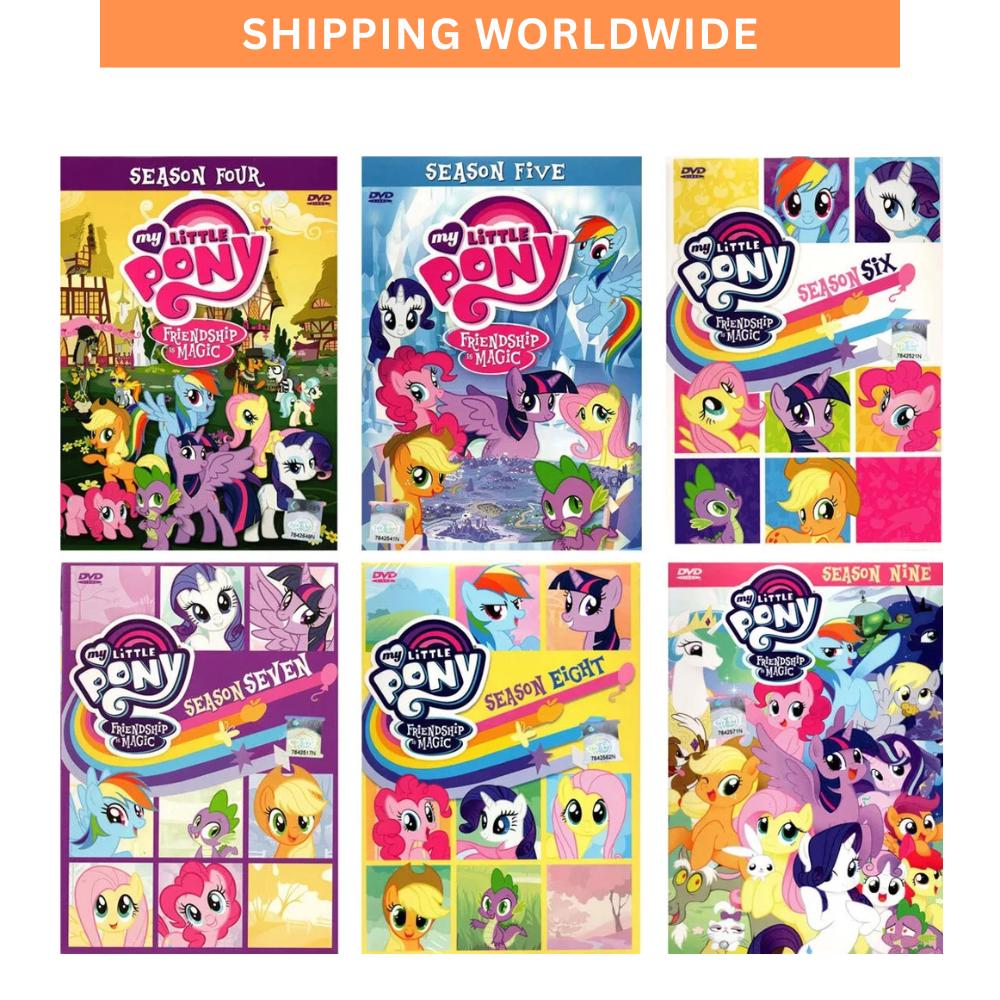 My Little Pony: Friendship is Magic Season 4,5,6,7,8,9 DVD
