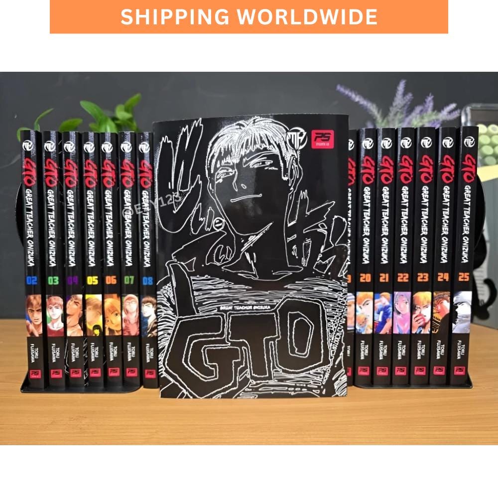 Great Teacher Onizuka GTO Vol 1-25 Complete Full Set English