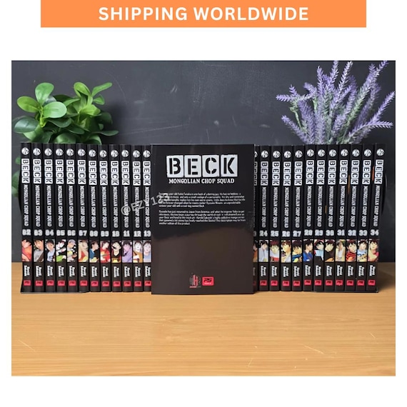 BECK Mongolian Chop Manga Vol 1-34 English Version - Etsy