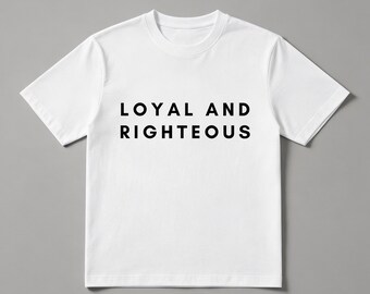 Custom Quote Men's T-Shirt | 180g Combed Cotton Crew Neck Tee