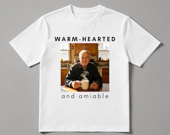 Custom Grandpa Photo T-Shirt | Personalized Grandfather Gift Tee, Combed Cotton, Heat Transfer Print