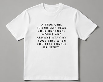 Custom Cursive Text Women's Crew Neck T-shirt | Personalized Quote Tee, 180g Cotton Heat Transfer