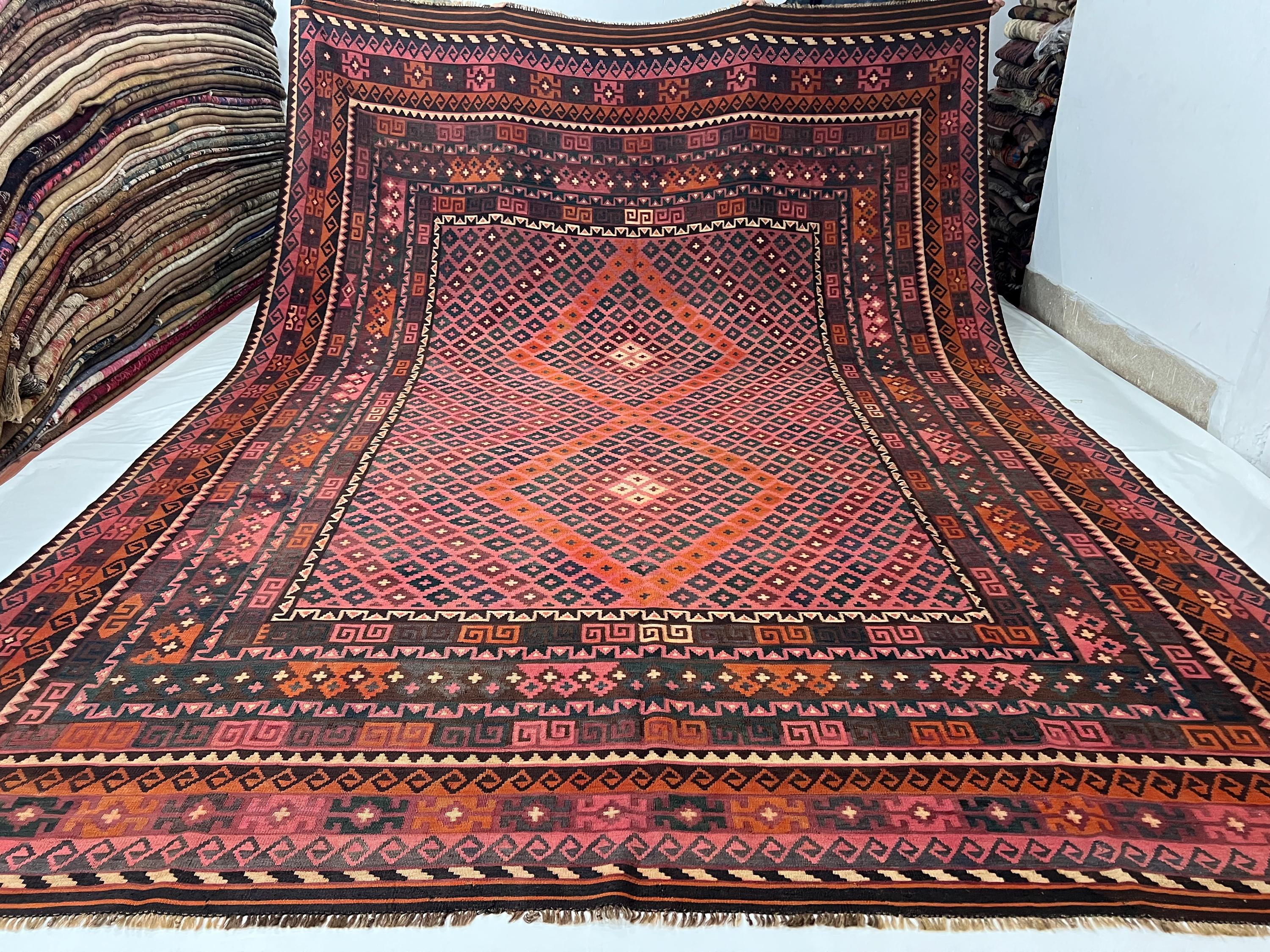 Afghan Kilim Rug - Etsy