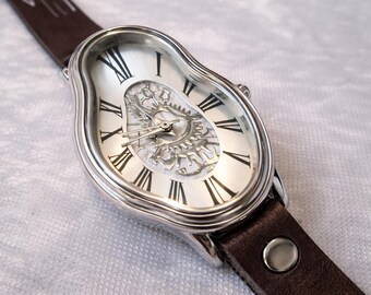 90s Salvador Dali Swiss Made Museum Watch ETA Very Rare - Etsy
