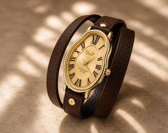 Melting Watch, Unique Gift for Her women lady girl