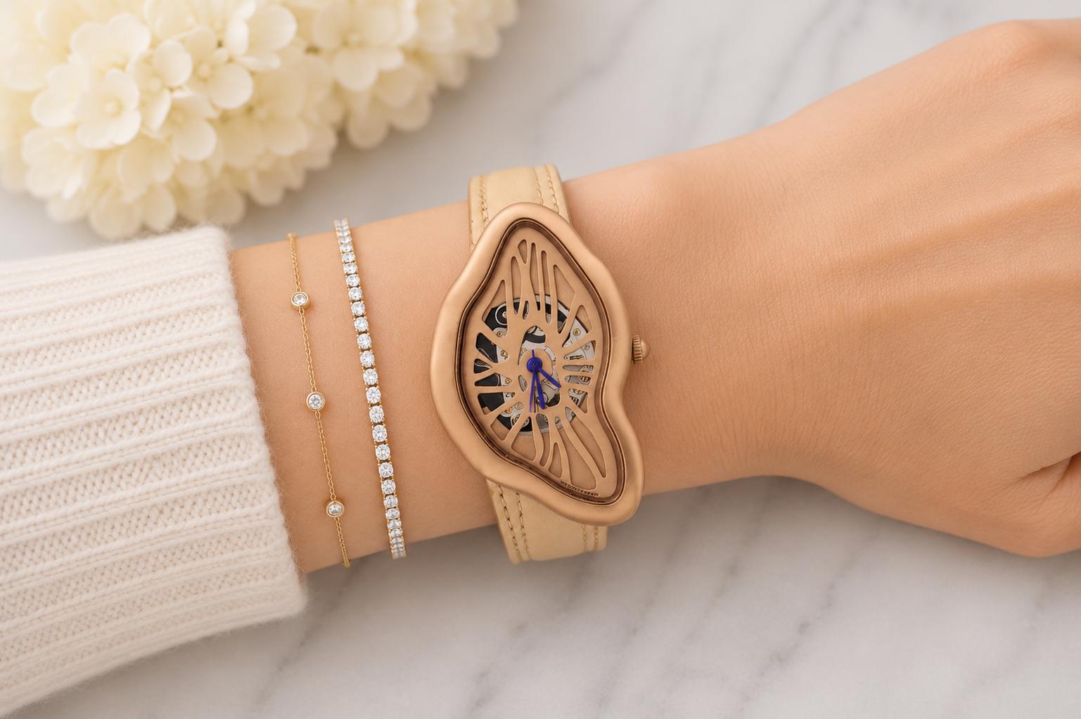 Surreal Art Wrist Watch,melting Clock Watch - Etsy