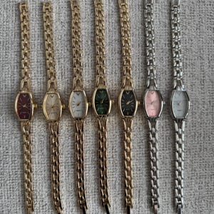 Women’s Bracelet Watch Gold Silver, Minimalist Watch, Gift for Her, Everyday Quartz image 20