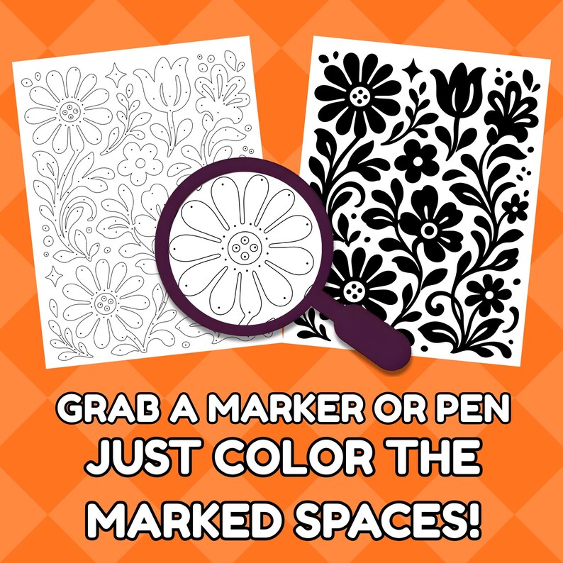 Mindful Pattern Monochrome Coloring Book, Relaxing Abstract Zen Designs ...